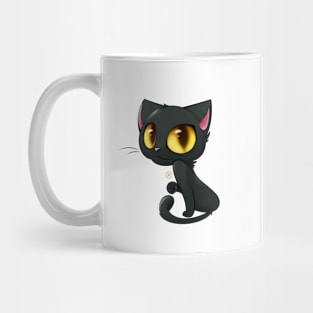 black cat Mug